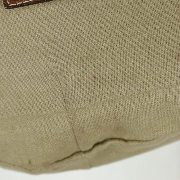 Cole Haan Women's Brown Woven Leather Zip Closure Hobo Shoulder Bag - Picture 9 of 9